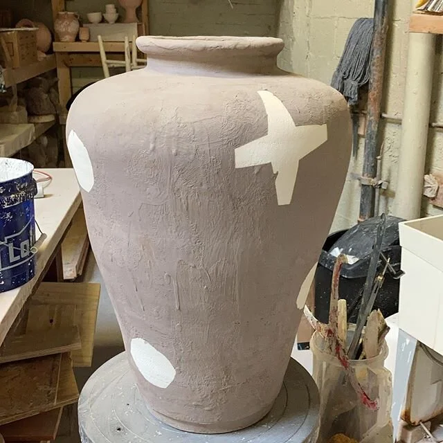 Custom large vase