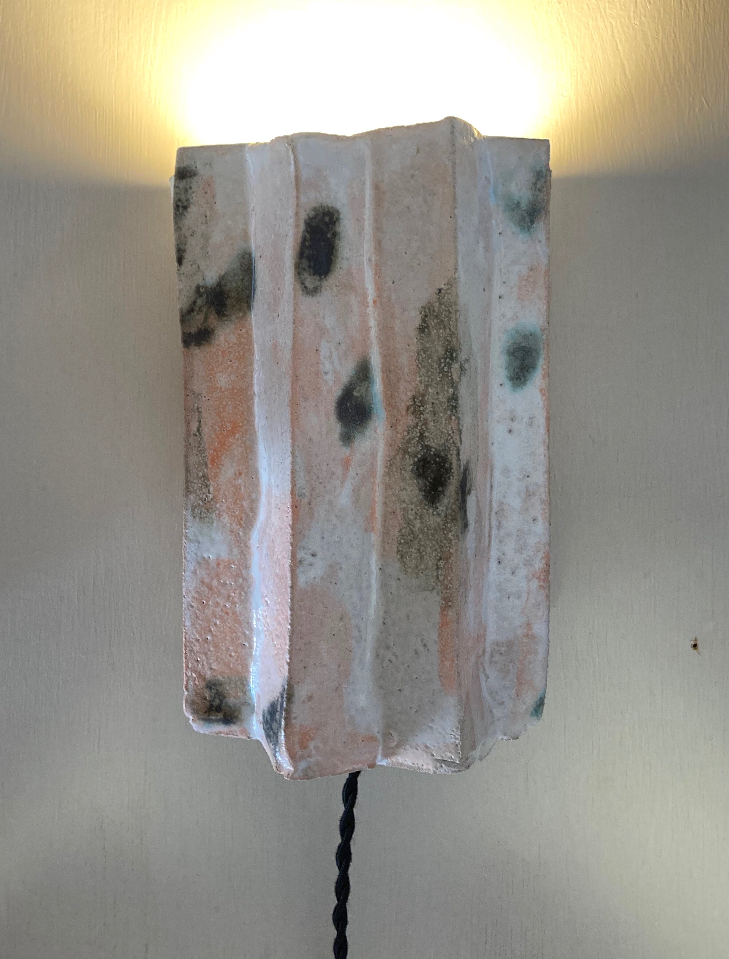 Pink Sconce Light