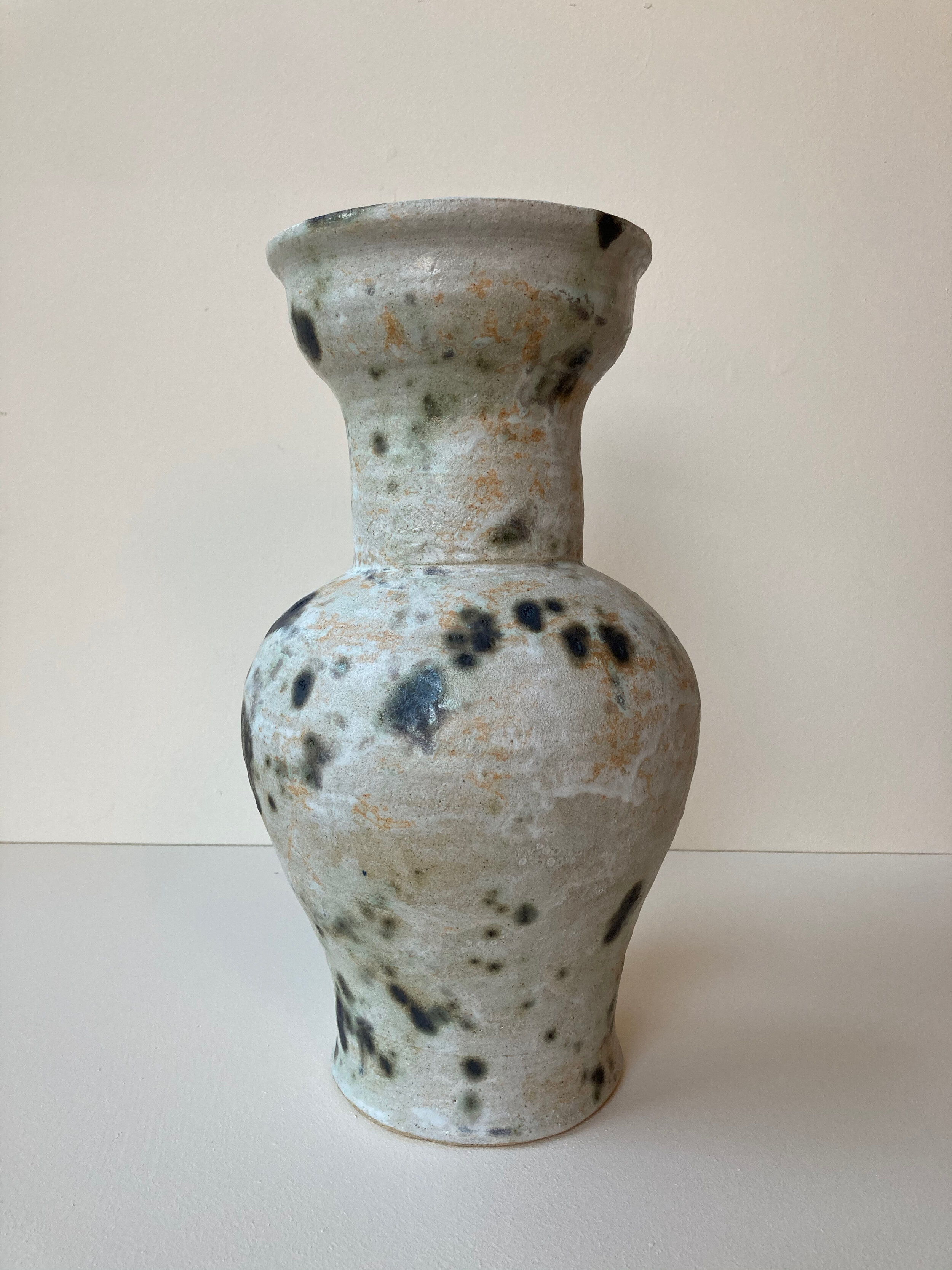 Large Black Copper Vase