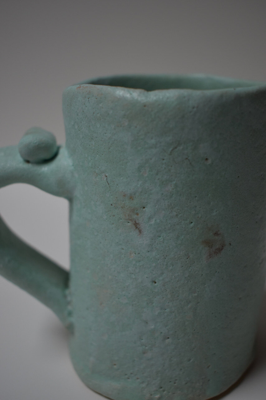 Mint Green Simple Cup