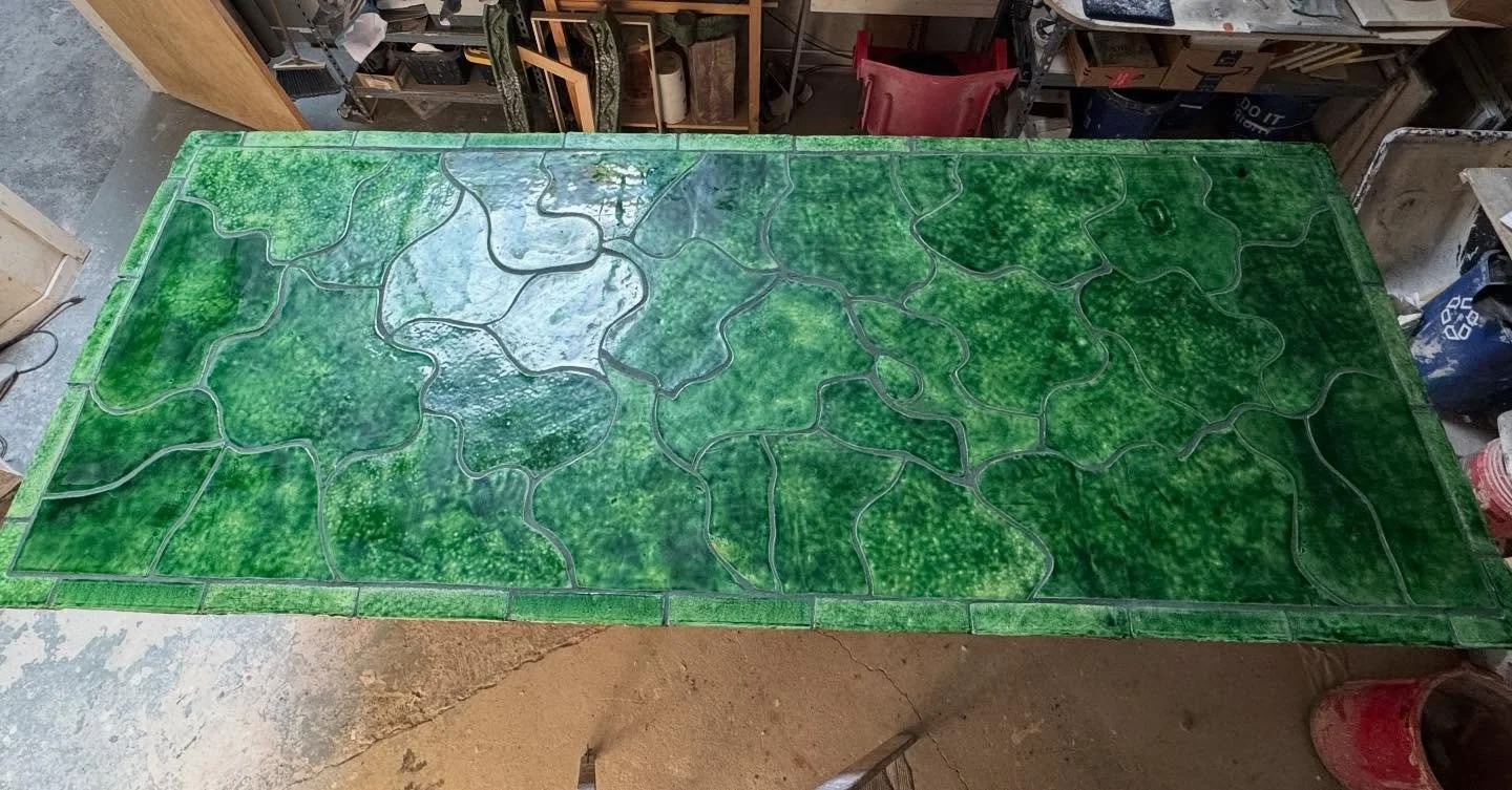 4&rsquo; x 10&rsquo; table top for an outdoor dining area.