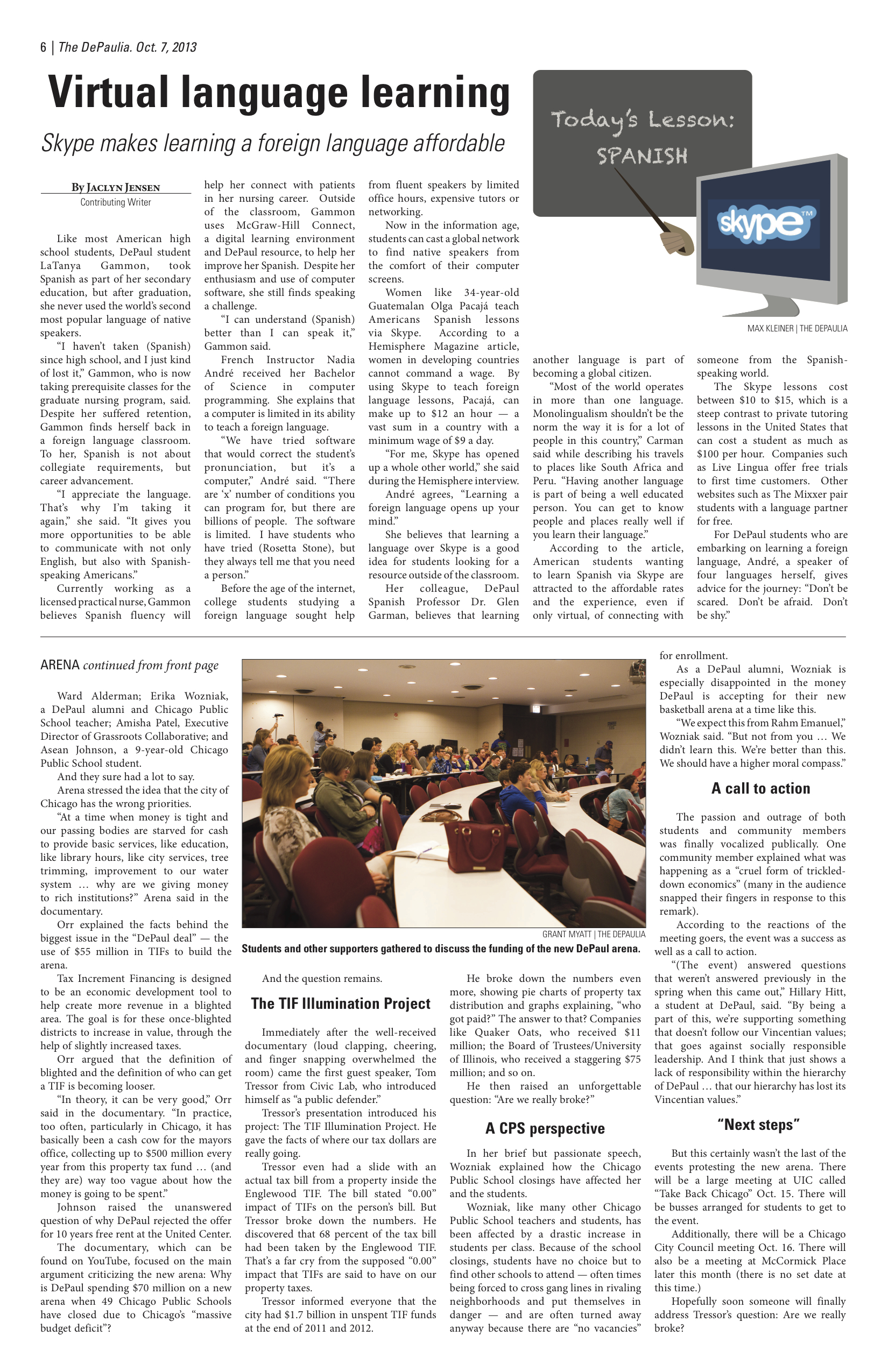 10.7.13 issue - students voice anger at arena2.jpg