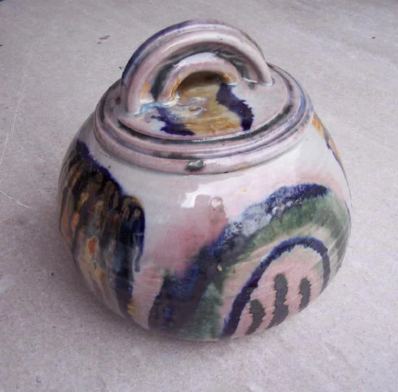 "Bowl with cover"