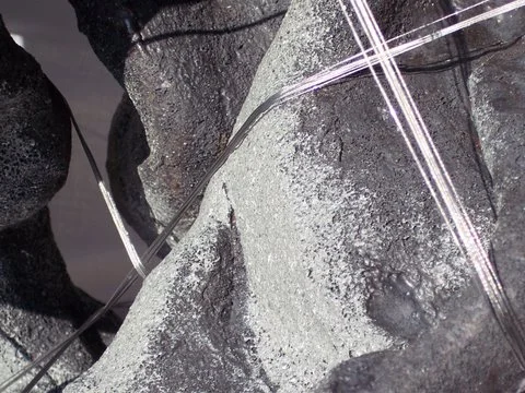 "Closeup of Clay with wire"