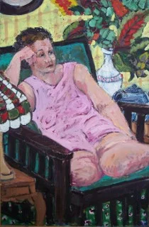 "WOMAN ON CHAIR"
