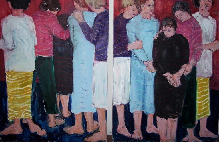 Elisa Root Art Show: Paintings and Pottery