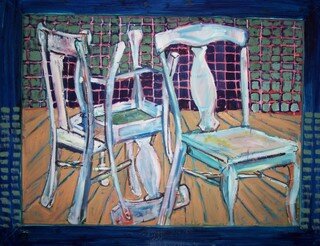 Elisa Root Art Show: Paintings and Pottery