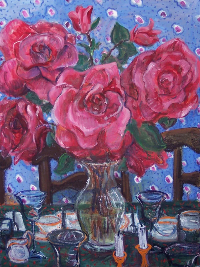 Elisa Root Art Show: Paintings and Pottery