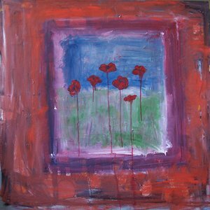 "Abstract with Poppies"