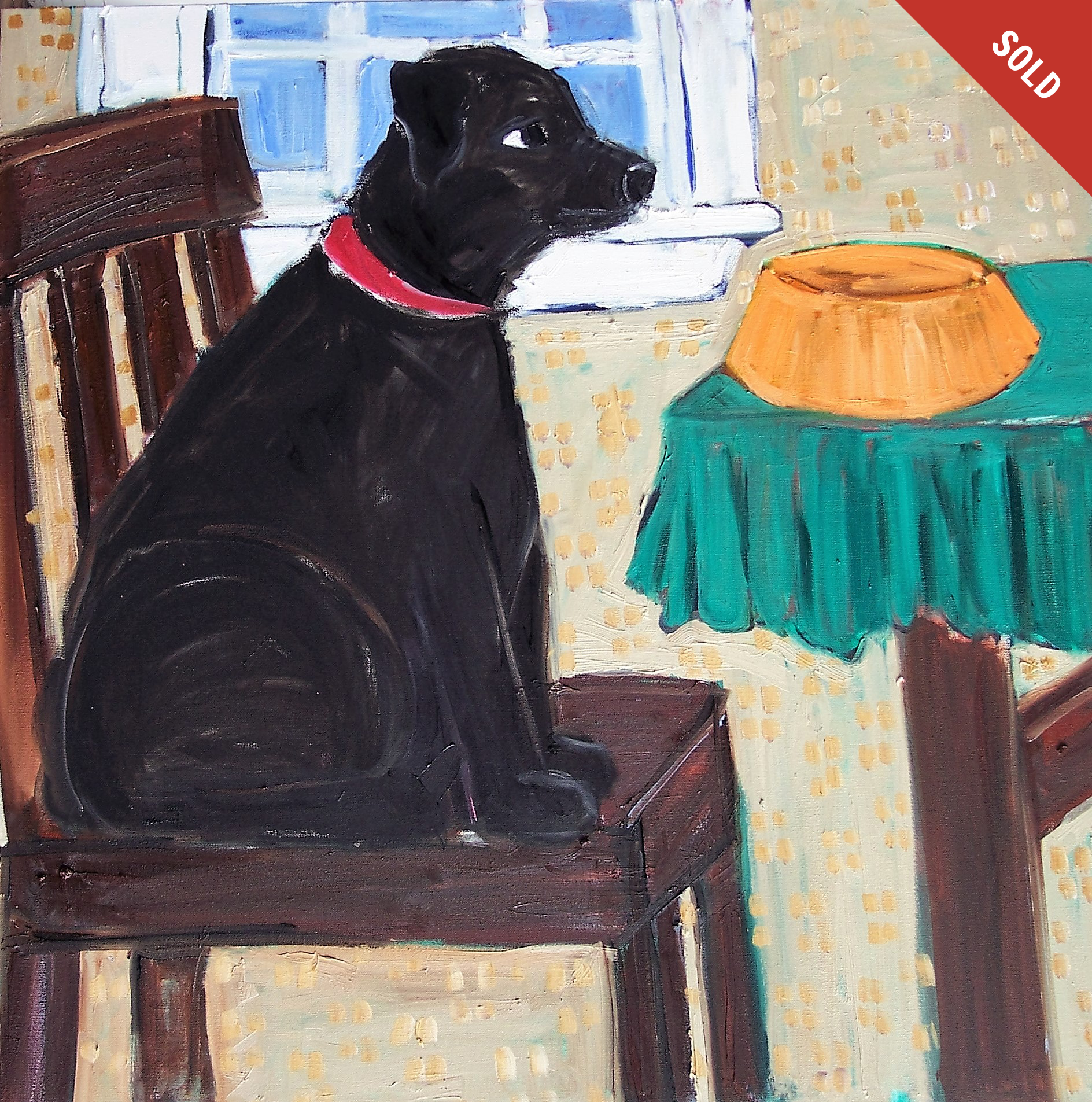 "Dog and Chair"