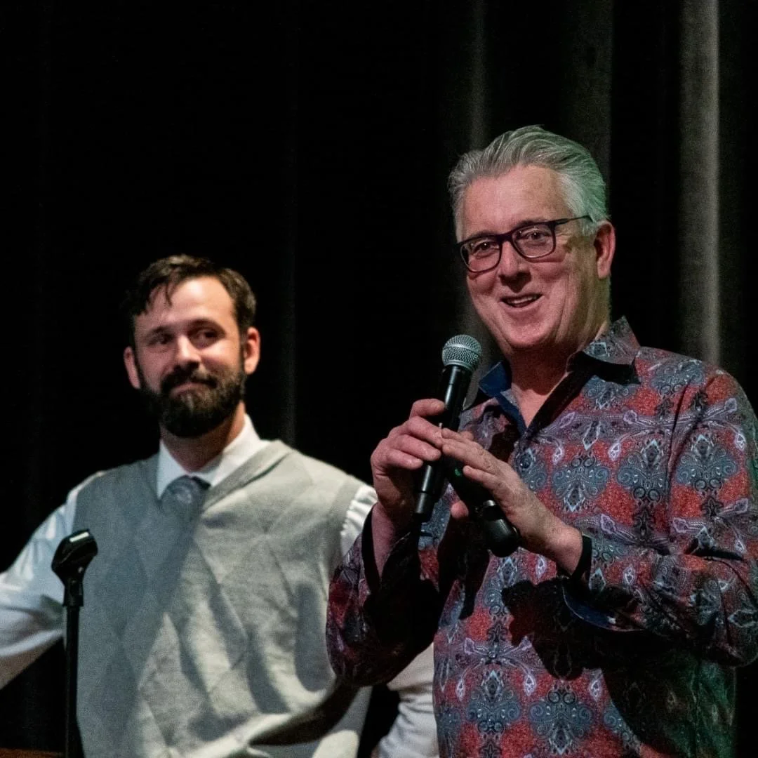  Bill, firing up the audience at a TC New Tech Pitch Night event (with Chris Nesbit.) Bill serves on TCNT’s board of directors. 