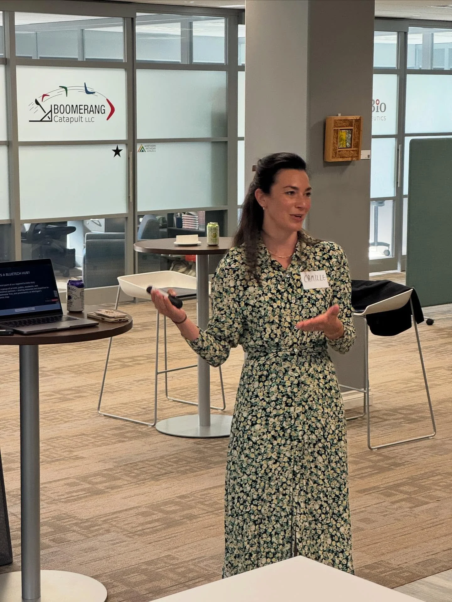 20 Fathoms hosted an informative and fascinating collective update on our emerging Blue Tech projects. @20fathomstc @discoverycenterpier @nmc_tc @traverseconnect Fish Pass 

All gave updates on how their collaborations are leading to the region becom