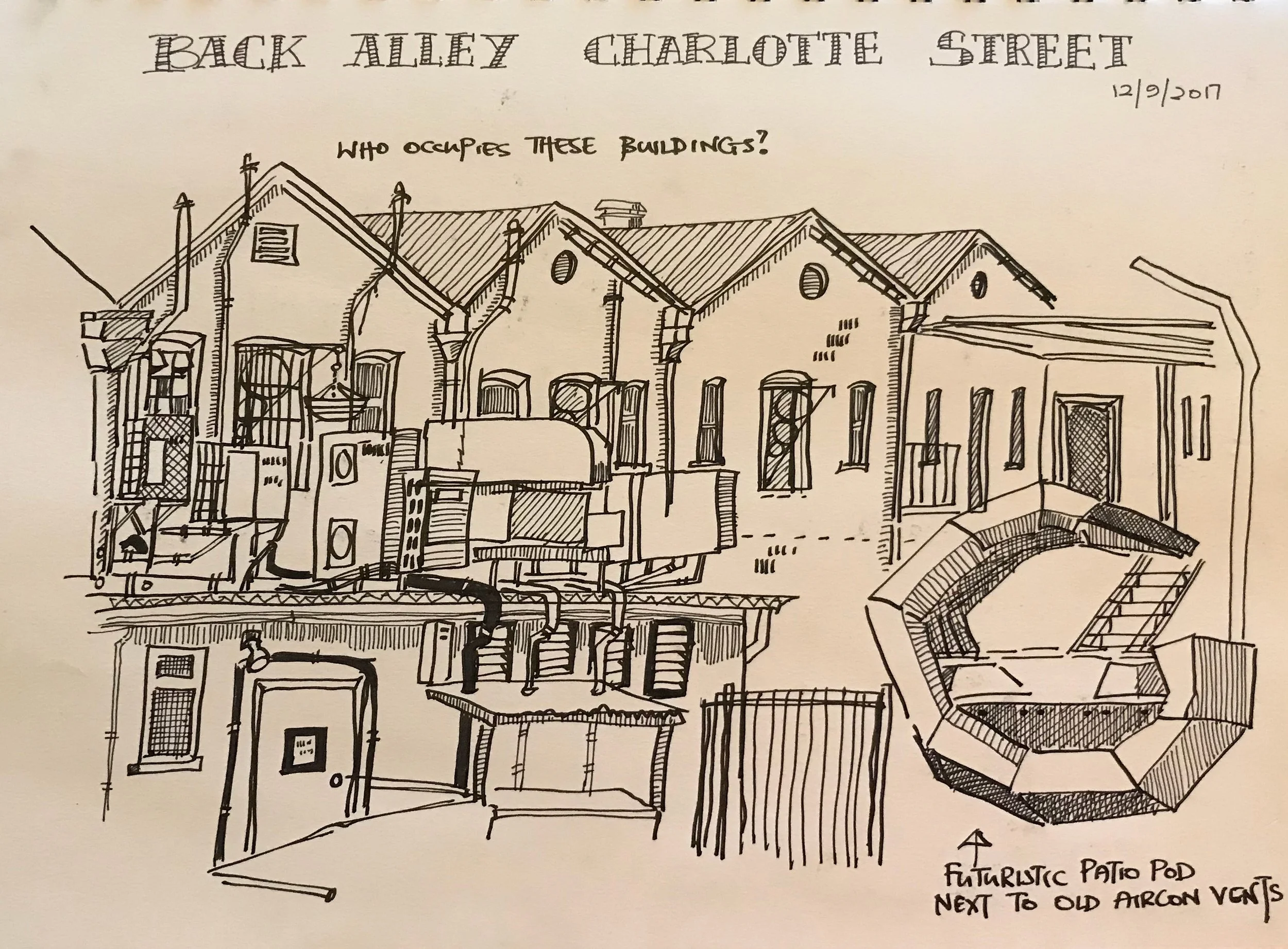 Back Alley Charlotte Street