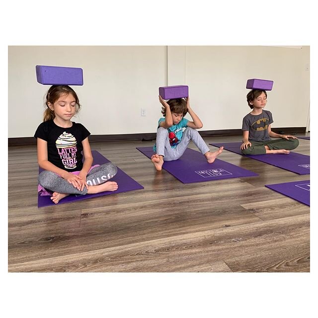 💜
We practiced finding stillness by connecting our mind, body and breath while balancing a block on our heads.
✨
Some of the observations and insight they shared from this simple activity:
&bull;&rdquo;At first is was a challenge but I knew I could 