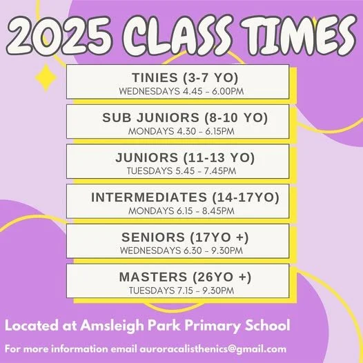 First Tinies Class for 2025