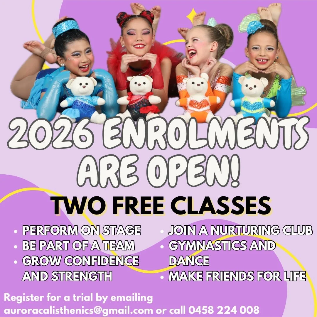 ✨ 2026 Enrolments are open! ✨

Two FREE classes for all new pupils! Classes kick off February 2026.

Whether you&rsquo;re brand new to cali, returning after a break, or looking for a new calisthenics home, all are welcome! 

We are a tight-knit, nurt