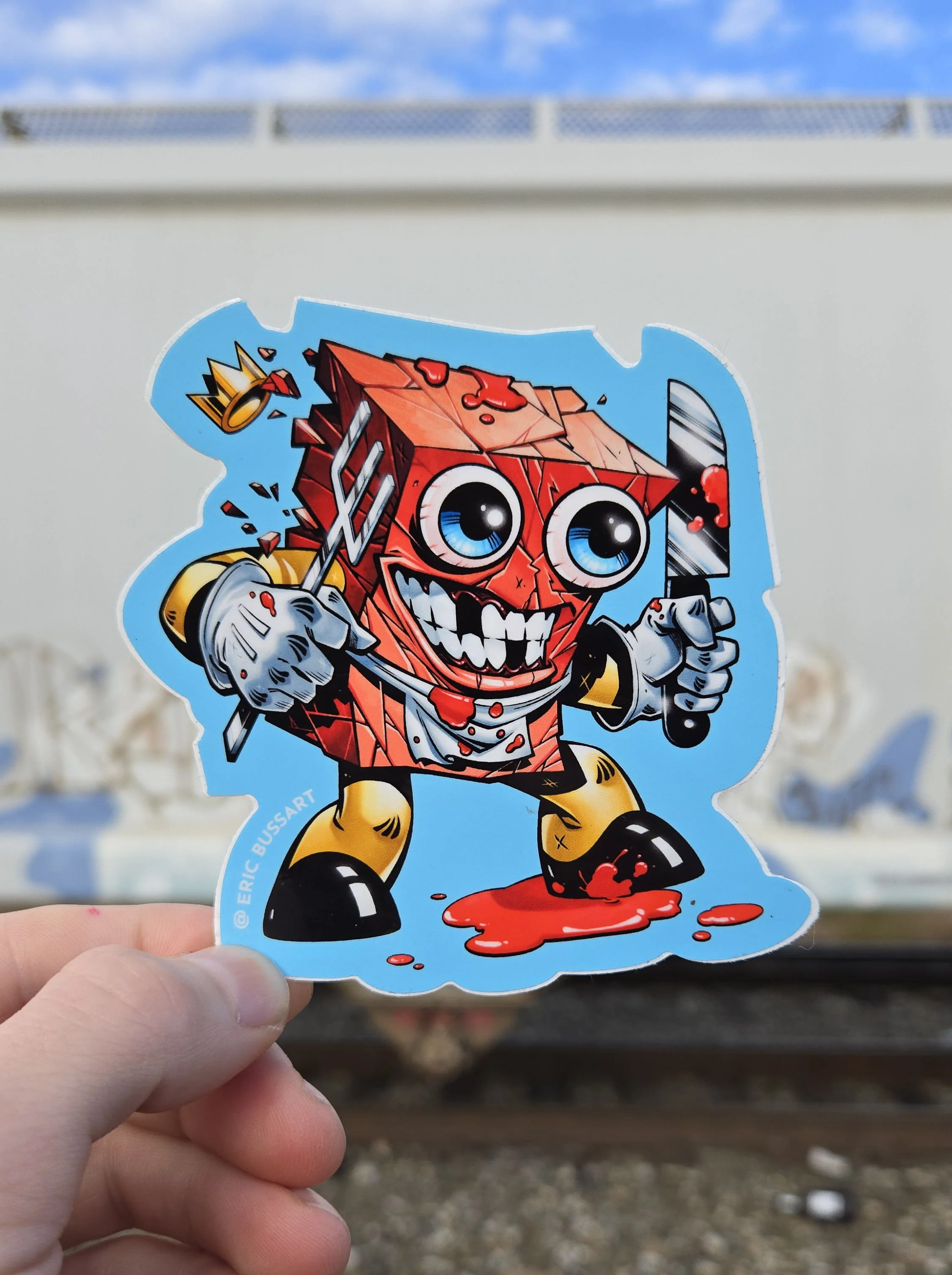 psyco brick art eric bussart art sticker cool.jpg