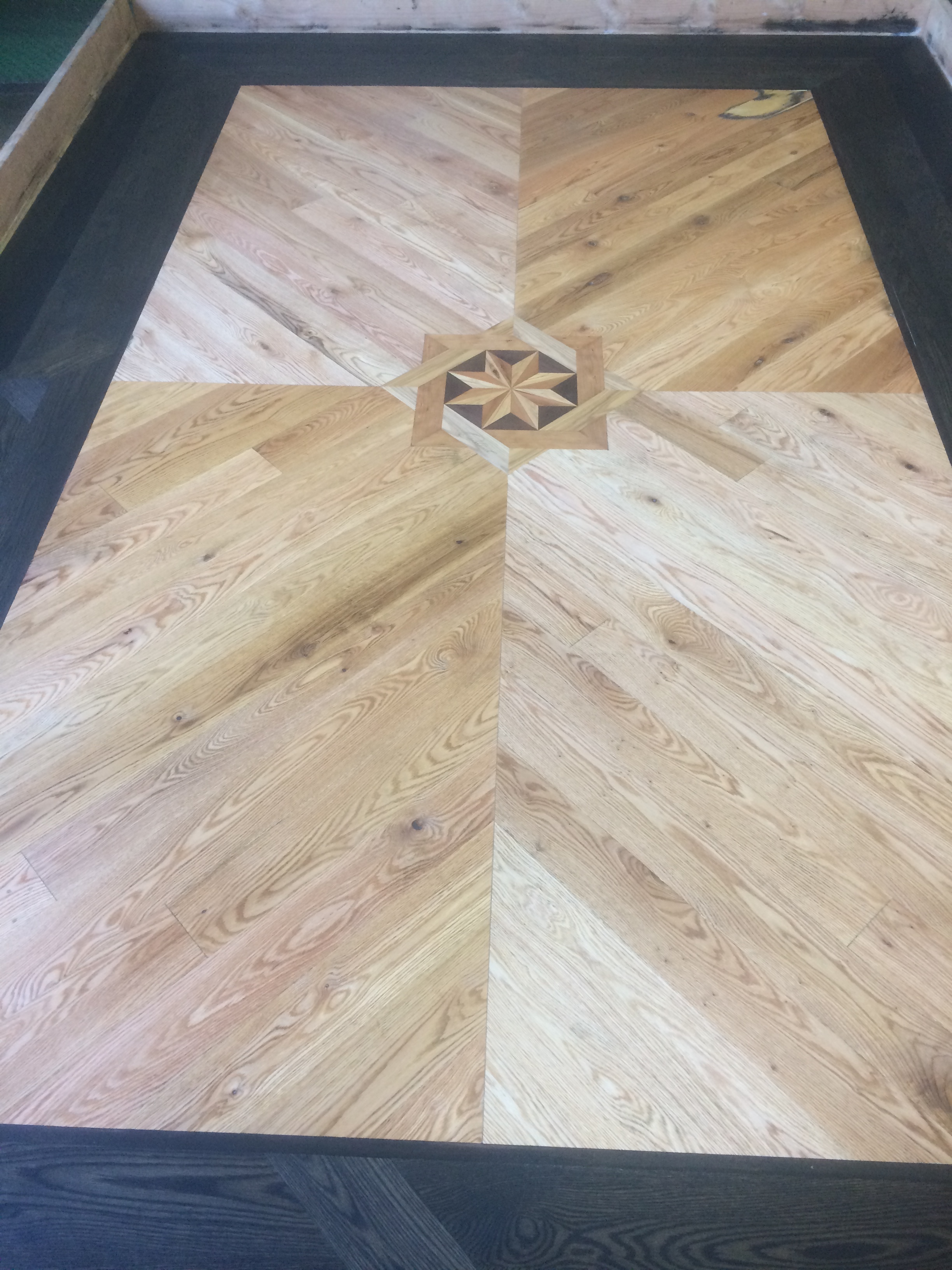 Hardwood Flooring Borders Inlays Evergreen Hardwood Floors