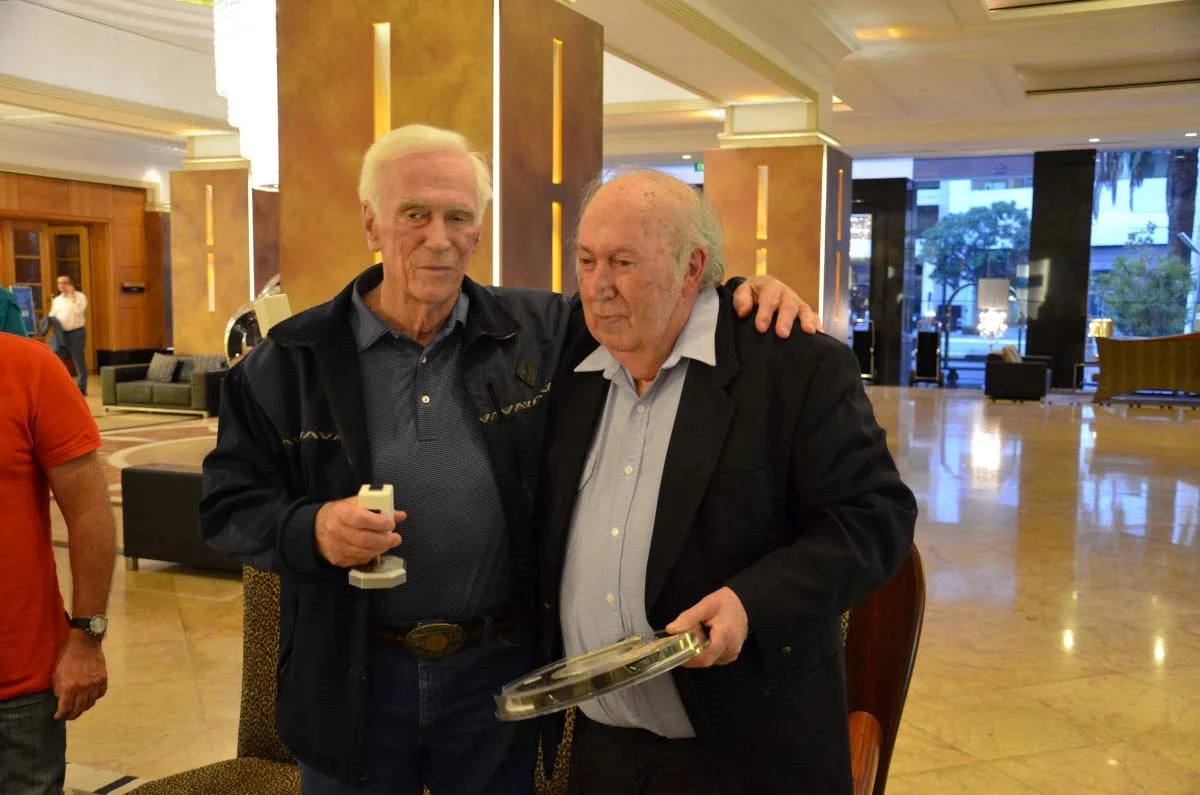 Fig. 4 -Gene Cernan and Brian J. O’Brien