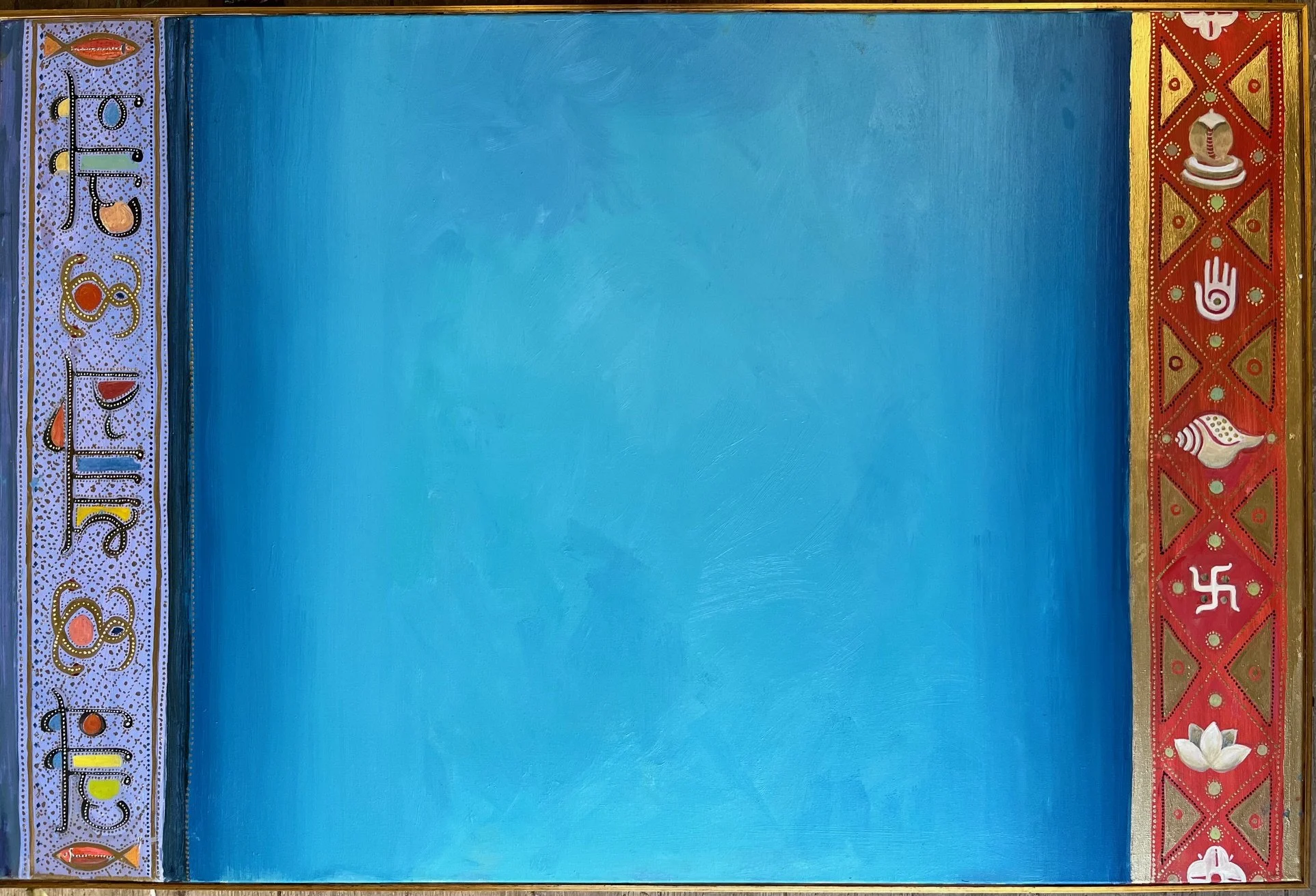 `Love and peace’ Sanscrit