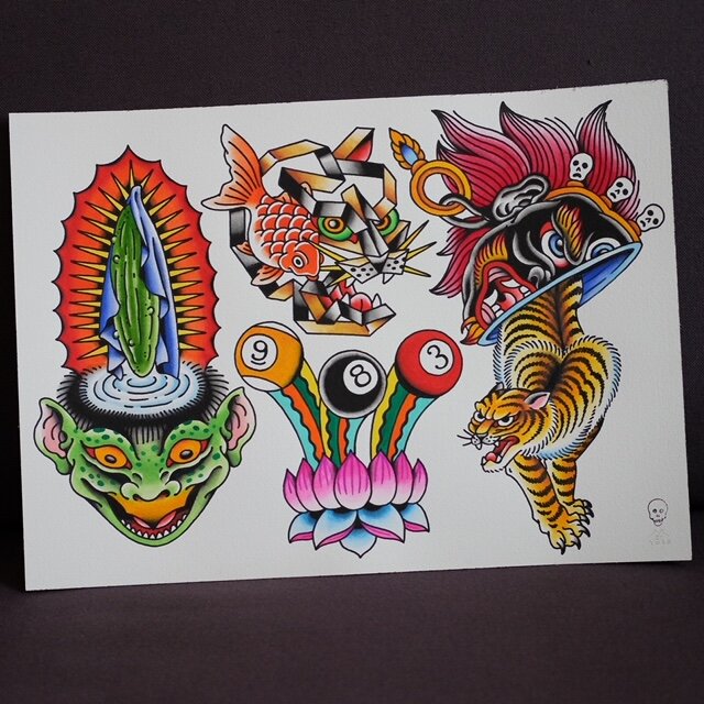 LUCKY YOU. Original Painting By Dan Moreno