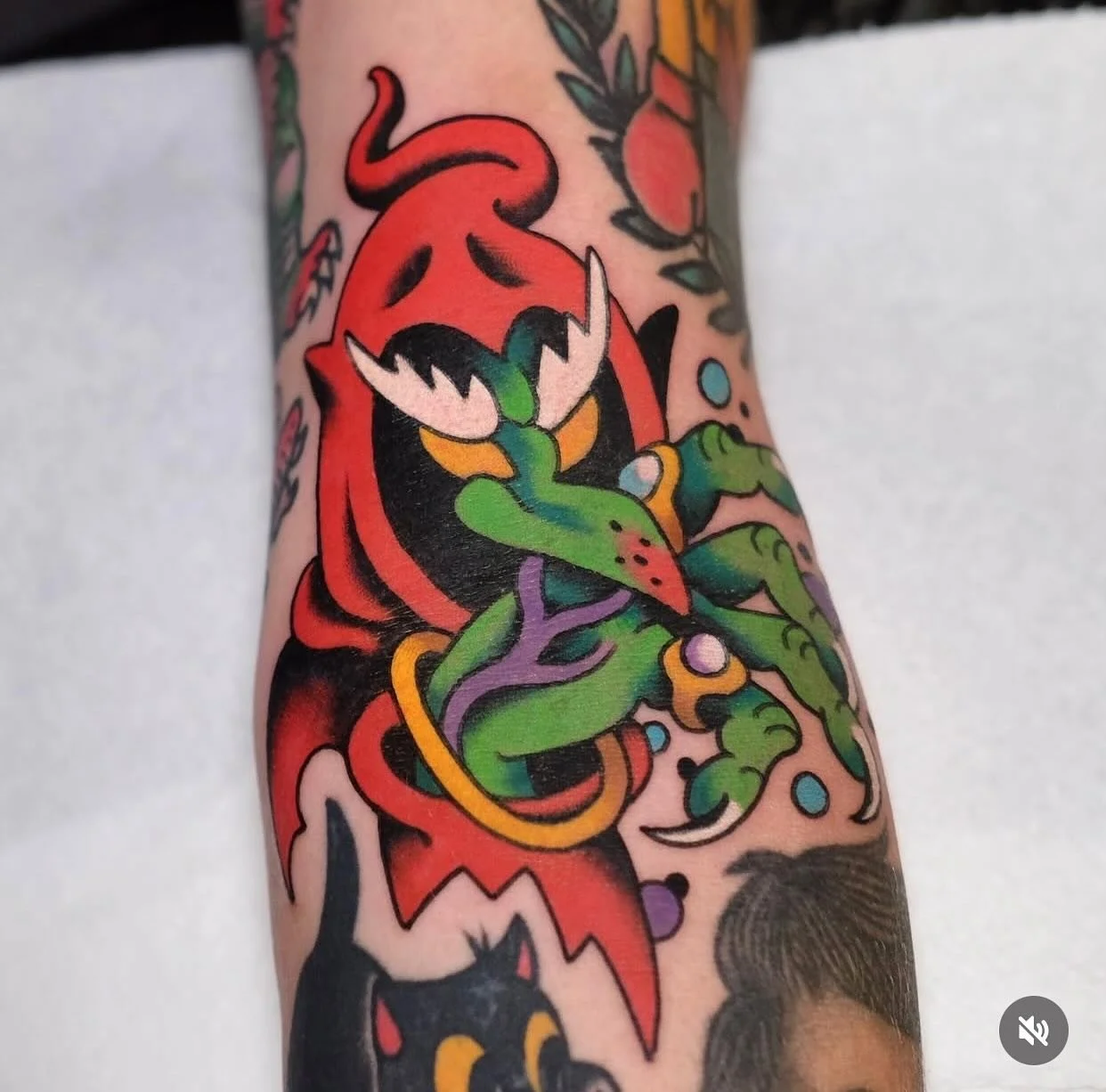 Done by @danmorenotattoo 👉 For bookings: info@redpointtattoo.com