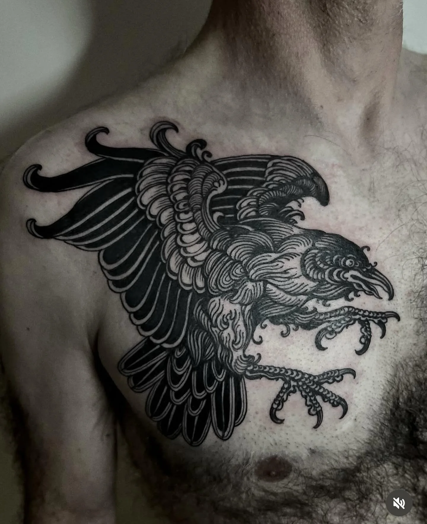 Done by @lukey.wolf 👉 for bookings email him at wolfietattooer@gmail.com  #lukeywolf #blackworktattoo #redpointtattoo #london #londontattoo #blkttt