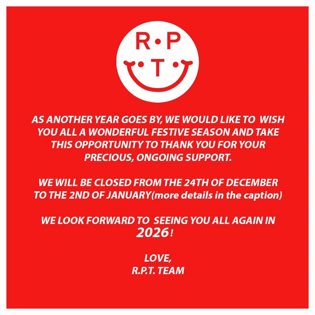 Thanks to our amazing customers and friends for visiting and supporting us in 2025 ❤️

We hope to see you all again in the new year!

We will be closed from the 24th of December to the 2nd of January. Orders will be posted out until the 22nd of Dec a