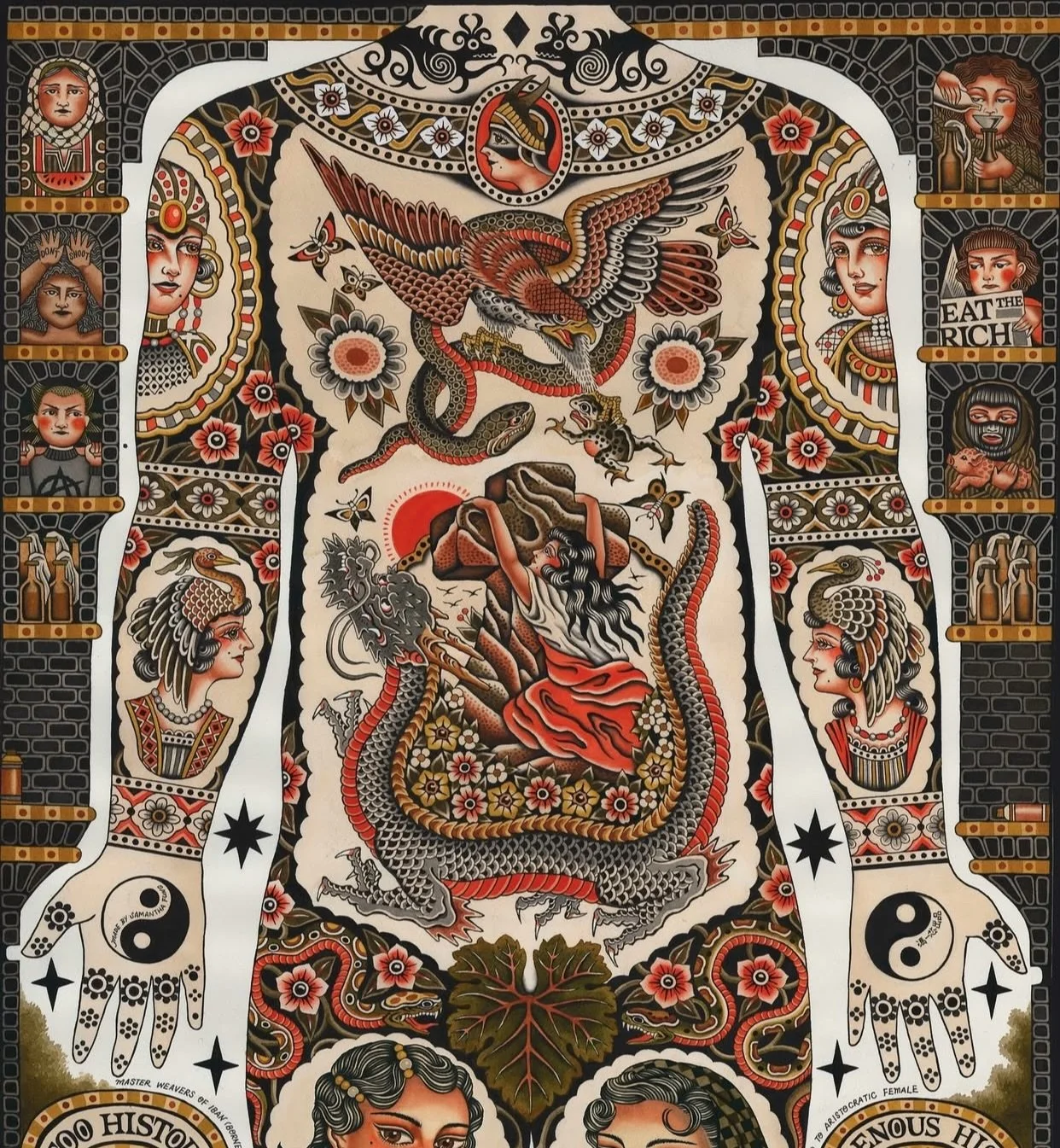 Designs and tattoos by @samanthafungtattoo , for info and bookings fill out the form on her profile!
&bull;
&bull;
&bull;
#samanthafungtattoo #traditionaltattoos #redpointtattoo