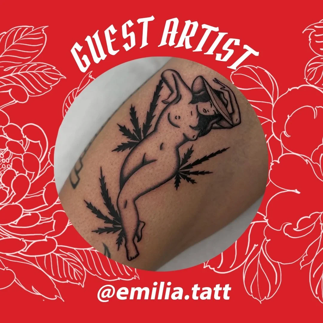 We look forward to having @emilia.tatt guest with us on 27-29 of April. For info and bookings drop her an email 📩 emilia.tatt@gmail.com
&bull;
&bull;
&bull;
#emiliatatt #redpointtattoo #londontattoo