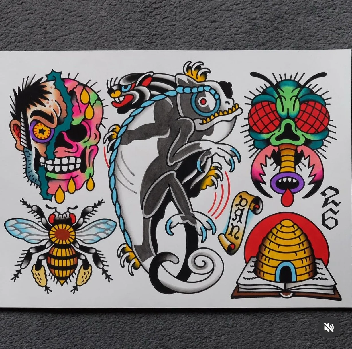 Designs &amp; tattoos by @danmorenotattoo . For info&amp;bookings 📩 info@redpointtattoo.com
&bull;
&bull;
&bull;
#danmorenotattoo #redpointtattoo #tattooflash