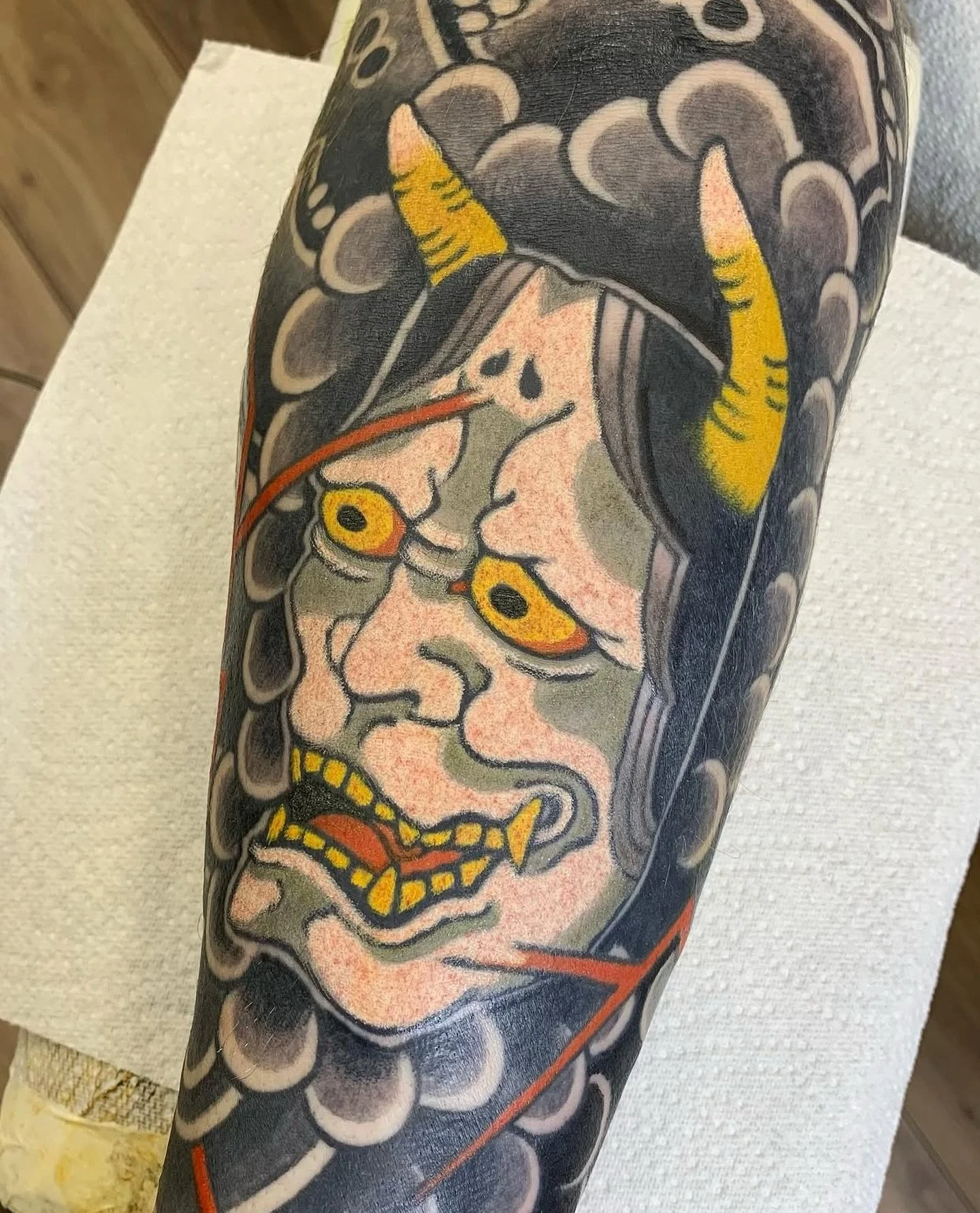 Done by @warriorism for info &amp; bookings 📩 info@redpointtattoo.com 
&bull;
&bull;
&bull;
#warriorism #redpointtattoo #londontattoo