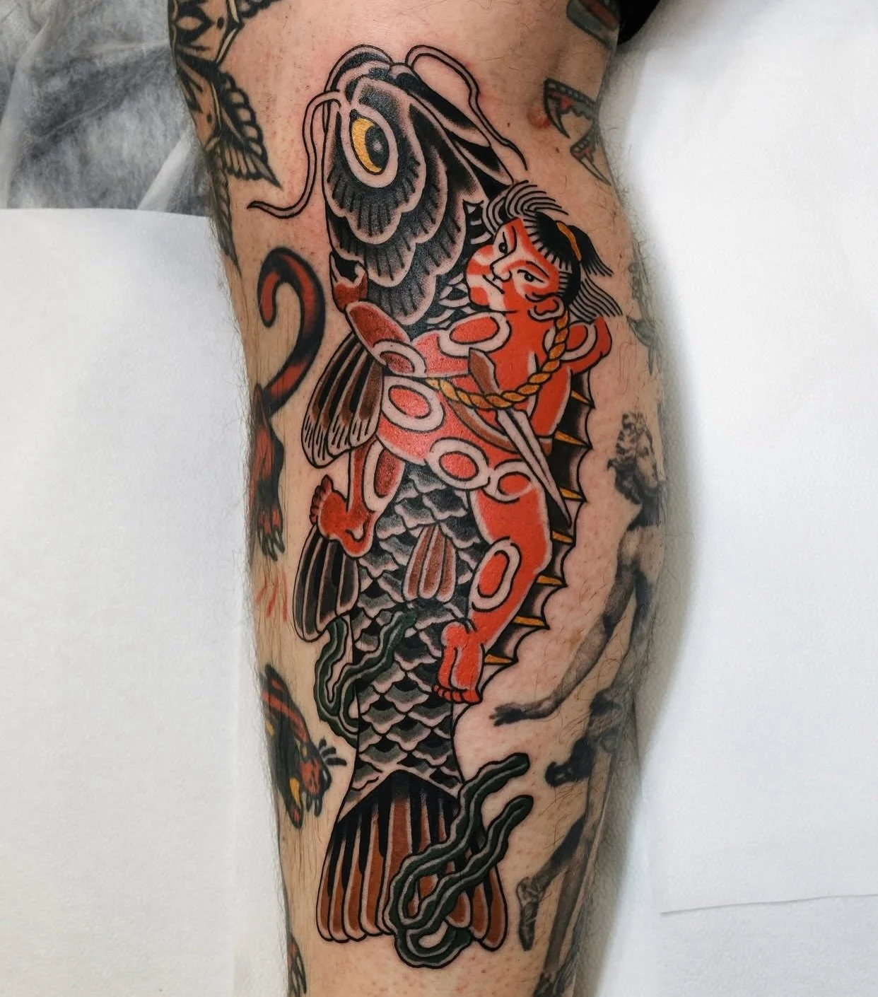 Done by @samanthafungtattoo for info &amp; bookings fill out the form on her bio.
&bull;
&bull;
&bull;
#samanthafungtattoo #redpointtattoo #londontattoo