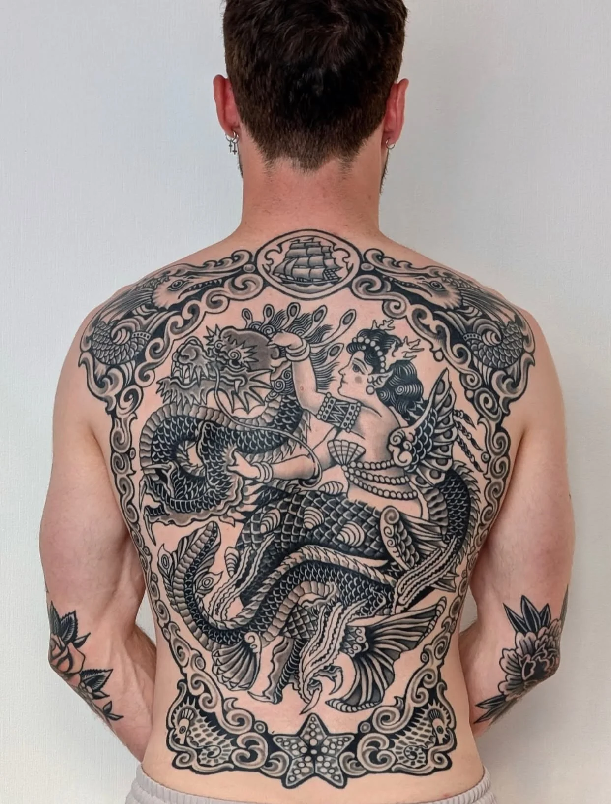Done  by @samanthafungtattoo. For info &amp; bookings fill out the form on her bio.
&bull;
&bull;
&bull;
#samanthafungtattoo #traditionaltattoos #redpointtattoo