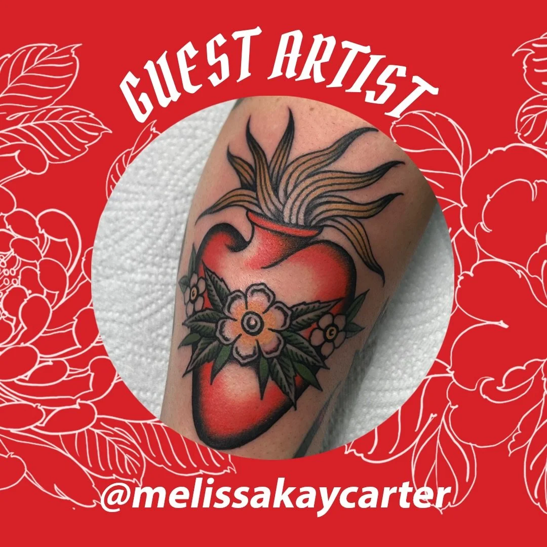 We are excited to welcome back @melissakaycarter to guest with us on August 9-10. Limited availability. For info &amp; bookings 📩 kaycartertattoo@gmail.com
&bull;
&bull;
&bull;
#melissakaycarter #traditionaltattoo #londontattoo