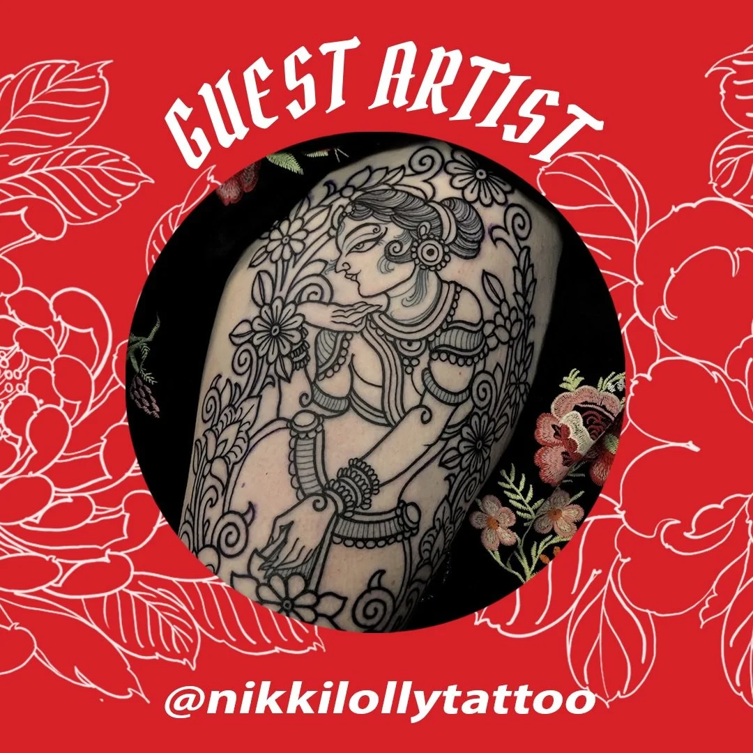We are excited to have @nikkilollytattoo guest with us 8-11 of August. For info and bookings 📩 nikkilolly@googlemail.com
&bull;
&bull;
&bull;
#nikkilollytattoo #ornamentaltattoo #blackwork