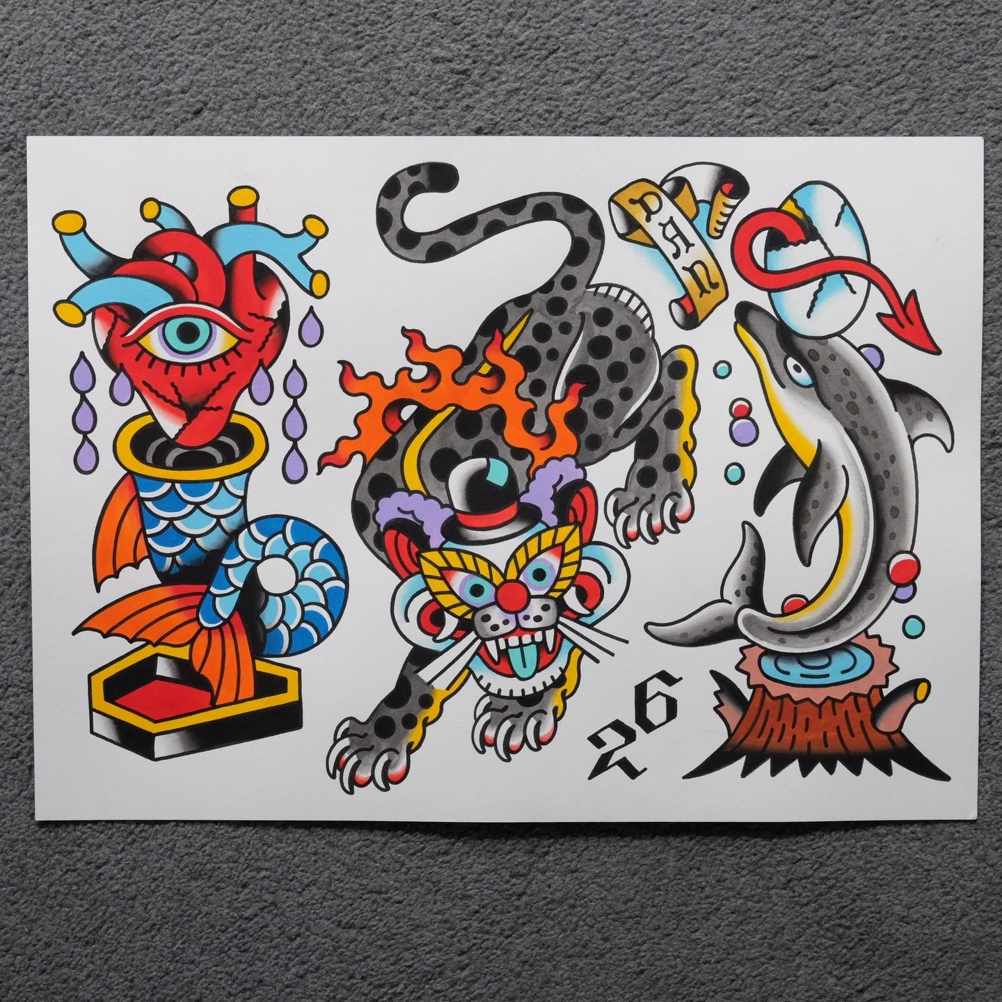 Trippy flash sheet by @danmorenotattoo for info &amp; bookings 📩 info@redpointtattoo.com
&bull;
&bull;
&bull;
#boldtattoos #danmoreno #londontattoo
