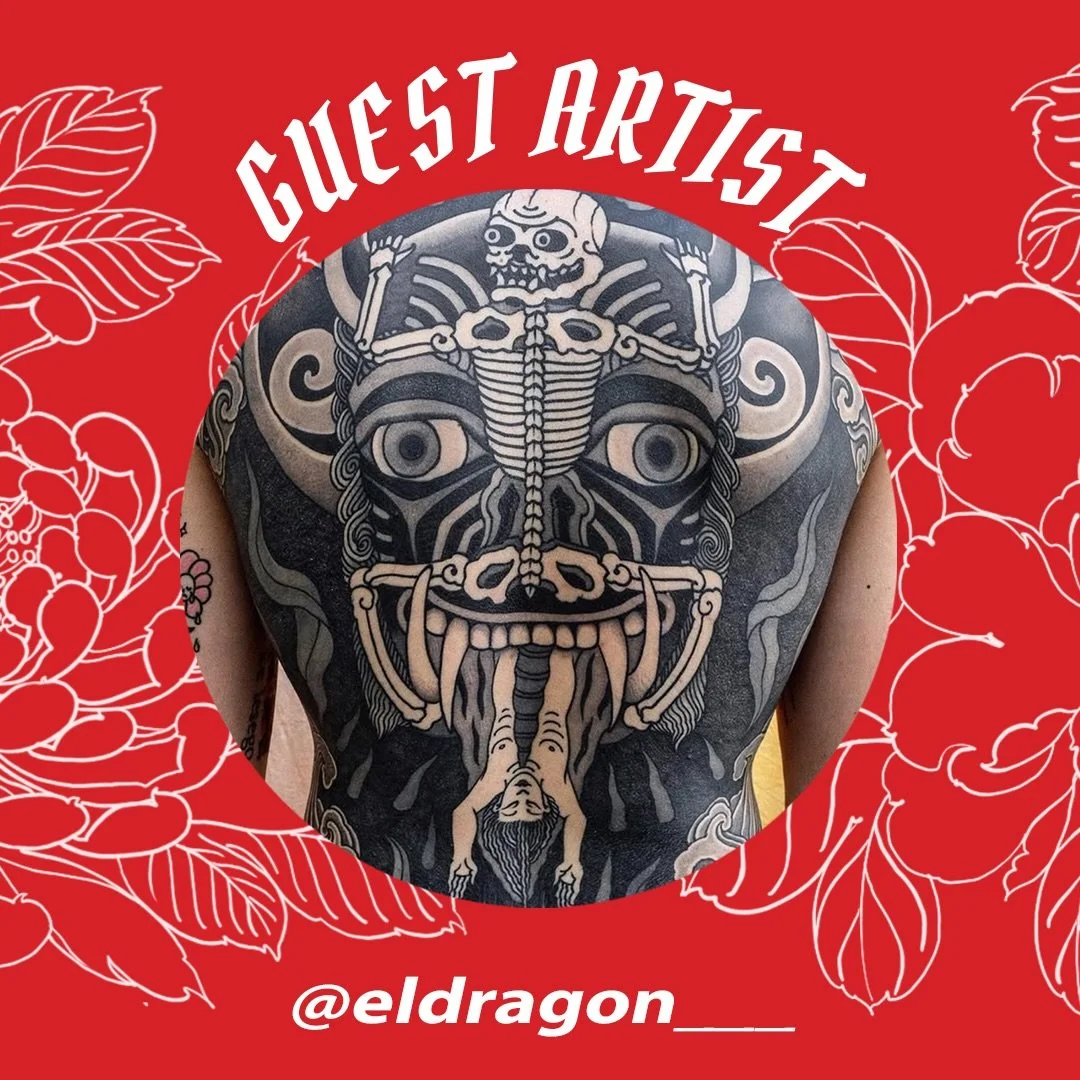 We are super excited to have @eldragon___ guest with us on 22-26 of September. For info &amp; bookings drop him a DM 📩
&bull;
&bull;
&bull;
#eldragon #colourtattoo #londontattoo