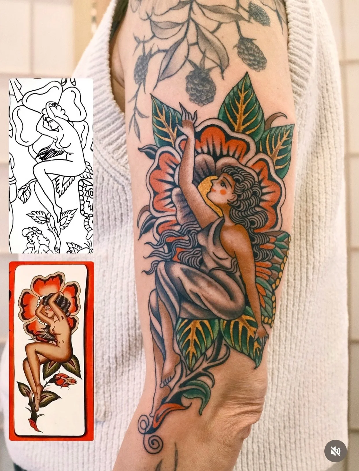 Done  by @samanthafungtattoo. For info &amp; bookings fill out the form on her bio.
&bull;
&bull;
&bull;
#samanthafungtattoo #traditionaltattoos #redpointtattoo