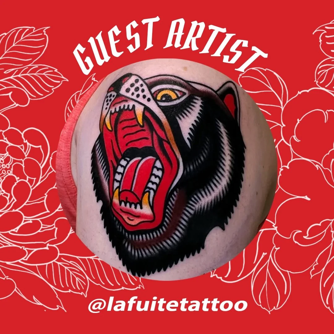 We&rsquo;re excited to have @lafuitetattoo guesting with us on Nov 4&amp;5. DM him to book! 

#traditionaltattoos #londontattoo #lafuitetattoo