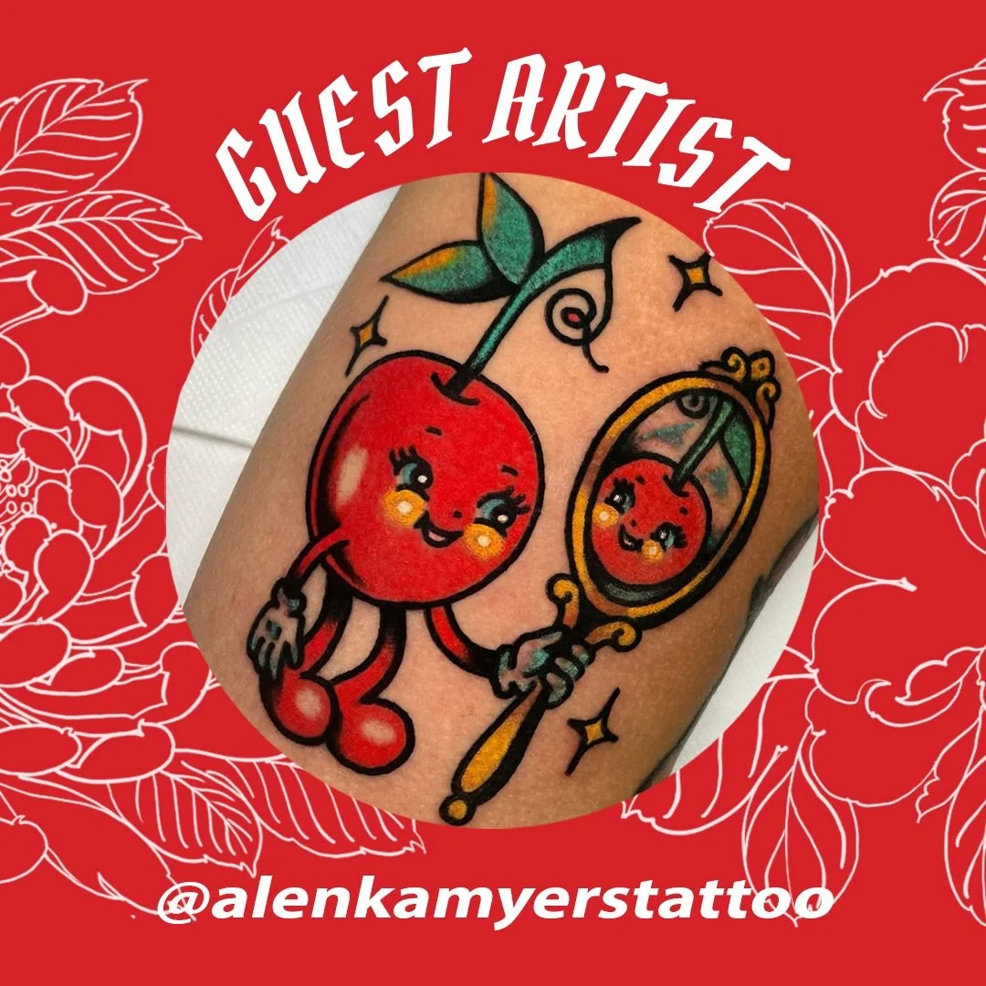 We are excited to welcome @alenkamyerstattoo to guest with us on Nov 4th and 6th. For info &amp; bookings please email 📩 alenkamarquez.v@gmail.com
&bull;
&bull;
&bull;
#alenkamyerstattoo #traditionaltattoo #londontattoo
