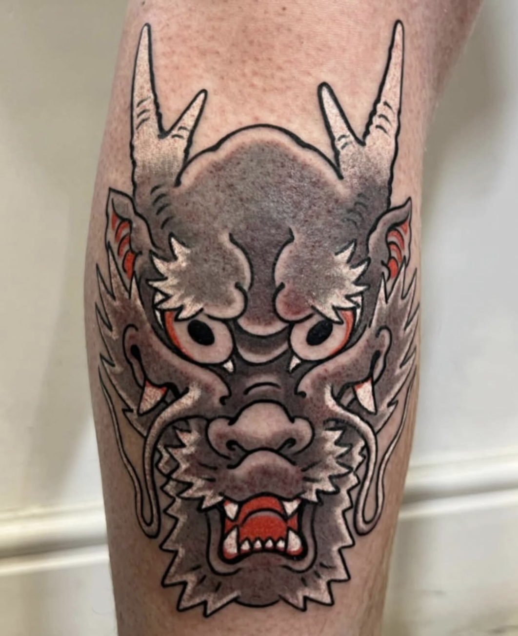 Japanese dragon tattoo