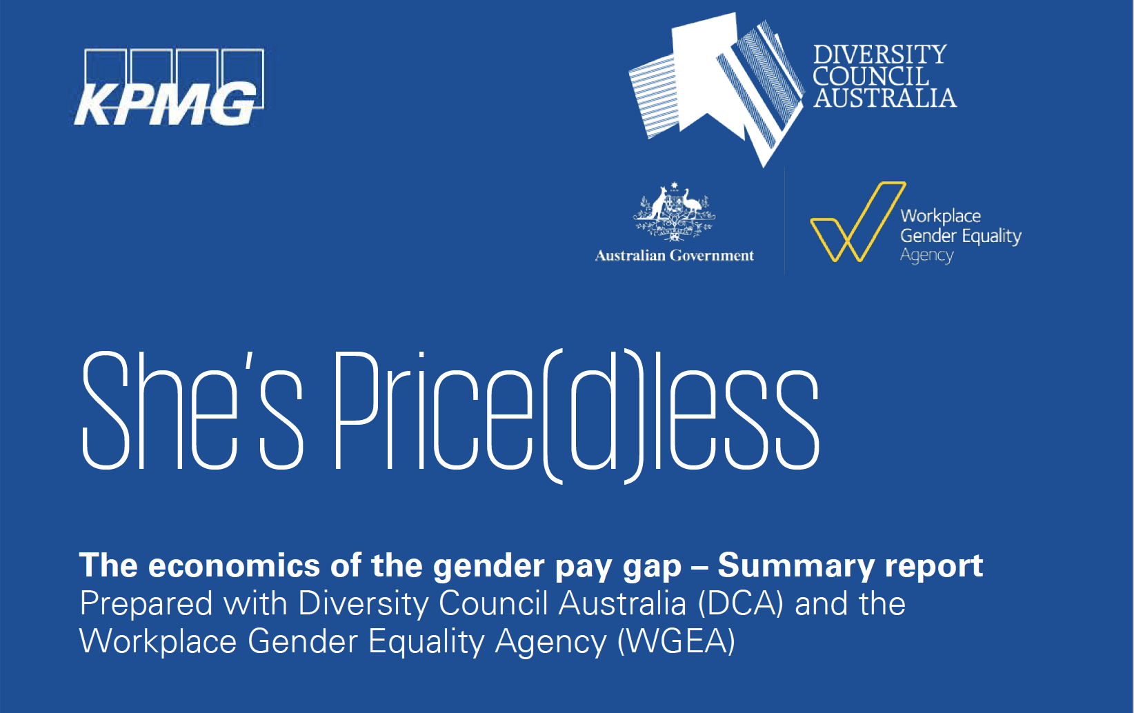KPMG - The Economics of The Gender Pay Gap Report 2019