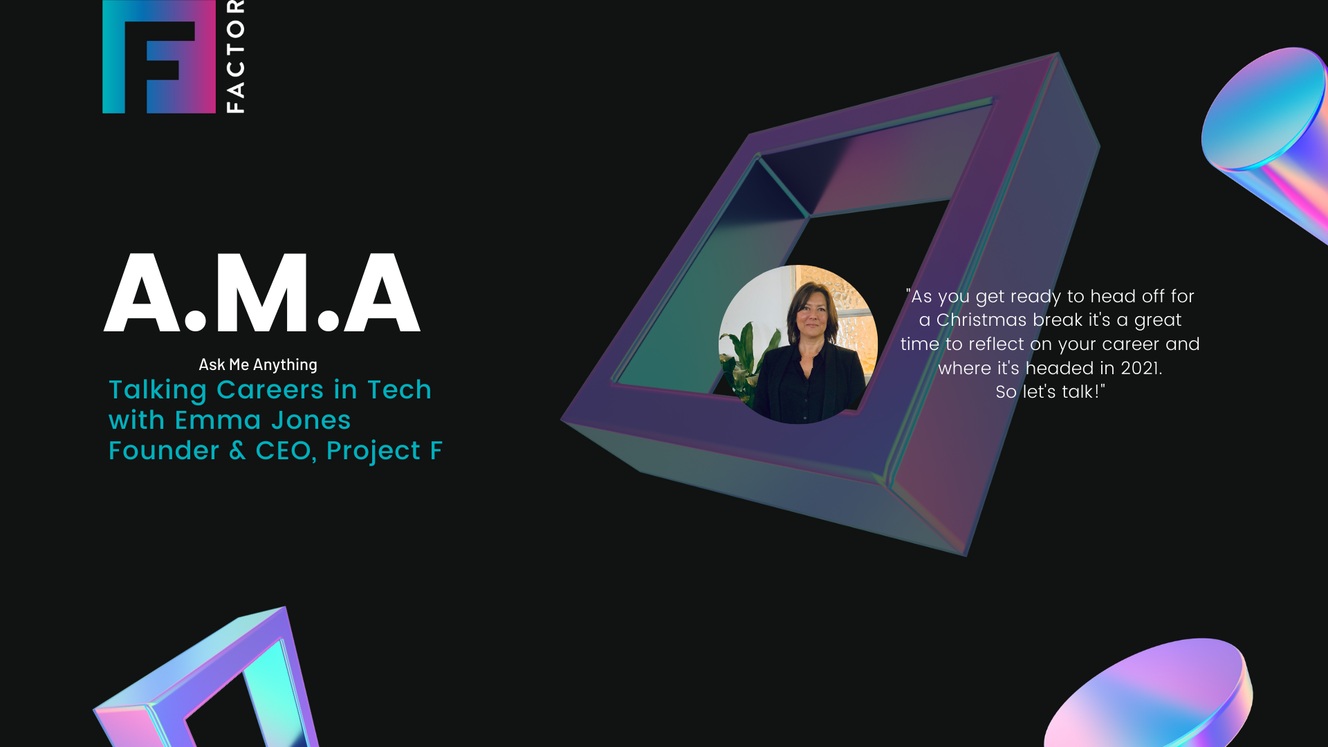 Pre-Christmas Tech Careers AMA with Emma Jones