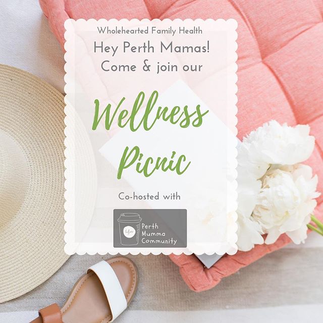 Wellness Picnic at Sir James Mitchell Park will be held on Friday 30/11/18, starting at 930am. 
This free event be raising funds for Little Things For Tiny Tots. Meet like minded mums, talk to health professionals and let the kids have a play 😀
It s