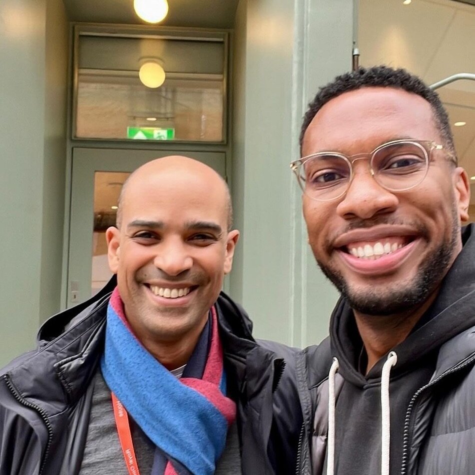 COFFEE BREAK

Posted @withregram &bull; @roderickcoxconductor What a wonderful time catching up with @kevinjohn.edusei over excellent coffee and with many laughs. It dawned on me as I was leaving what a special way to close out Black History Month to