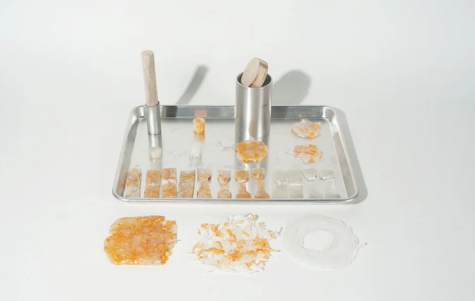 initial material experiments