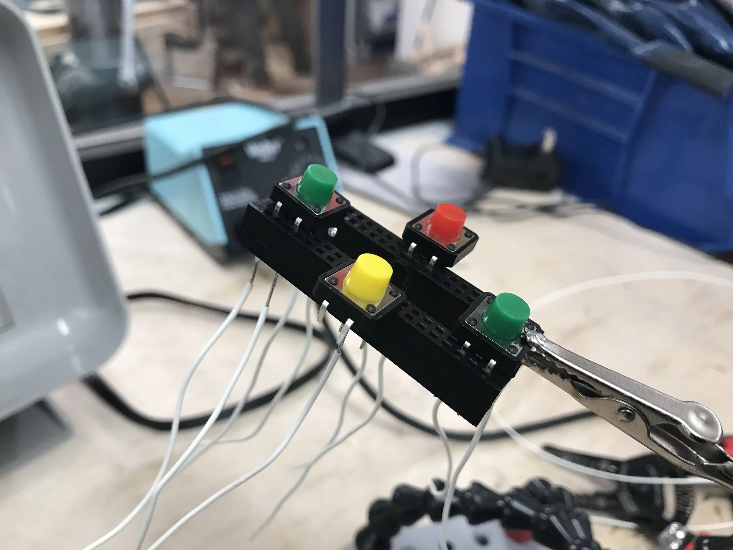 Soldering In Progress