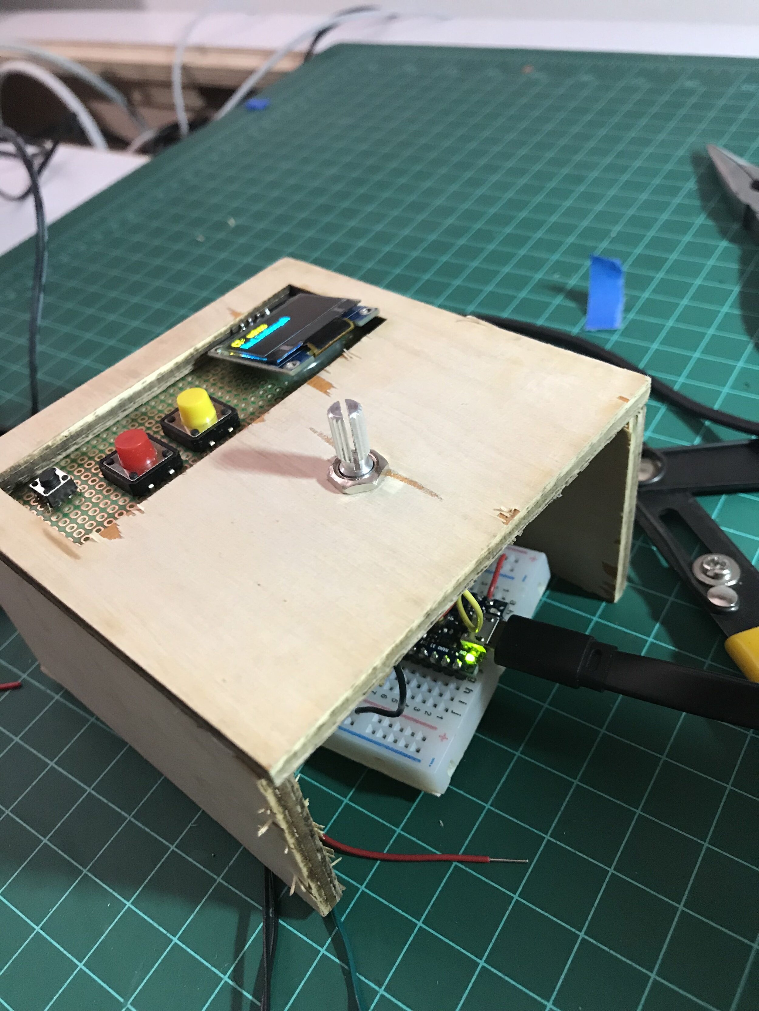 before full enclosure