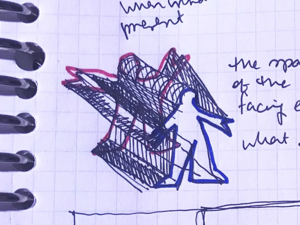 what would the resulting volume between two people look like?